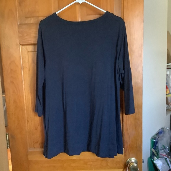 Jjill navy tunic - Picture 2 of 4